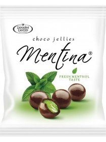 Мармеладно-ментоловые шарики в темном шоколаде Mentina (Zaharni Zavodi), 80 г